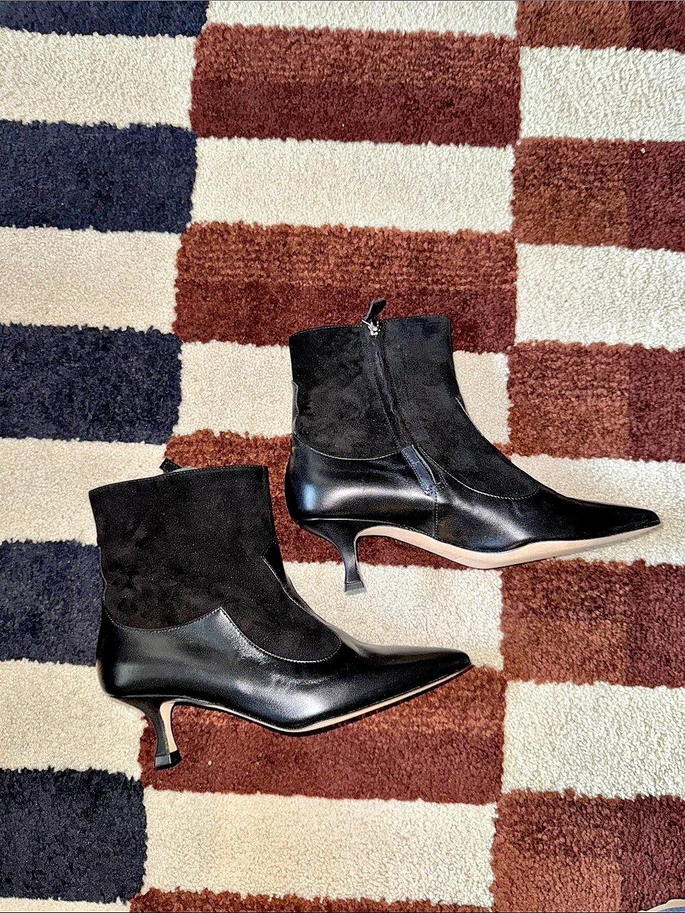 Manolo Blahnik Scotia 105 Black Heeled Boots EU 36.5